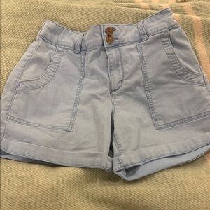 Sanctuary High Waist Light Blue Shorts